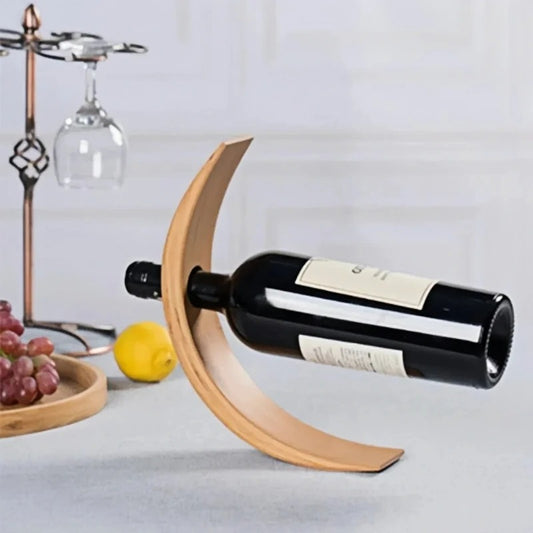 medinis butelio stovas